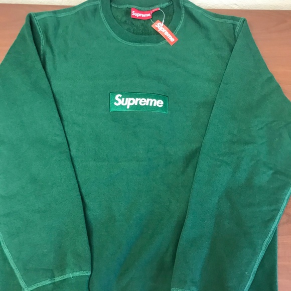 Supreme | Sweaters | Fw8 Supreme Crewneck Forest Green | Poshmark